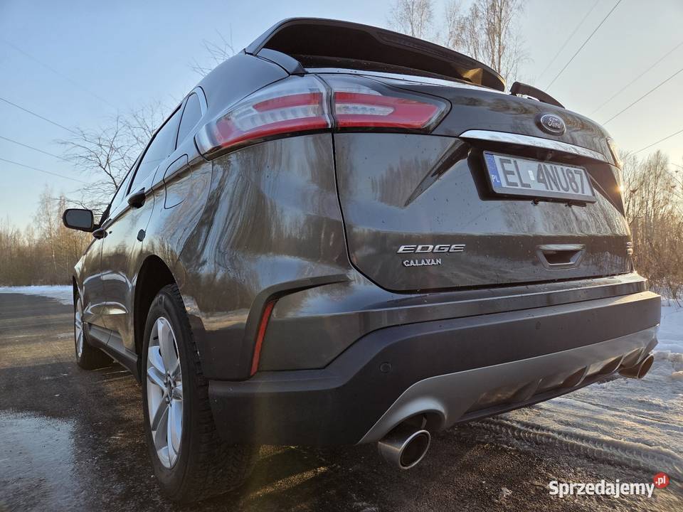 Ford Edge SEL 20 FWD benzyna 2019 zadbany Łódź