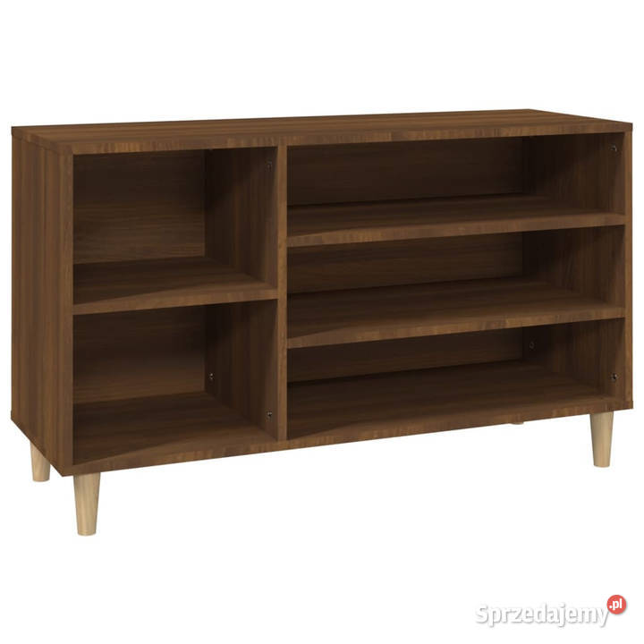 Szafka na buty brązowy dąb 102x36x60 WM819747 Warszawa