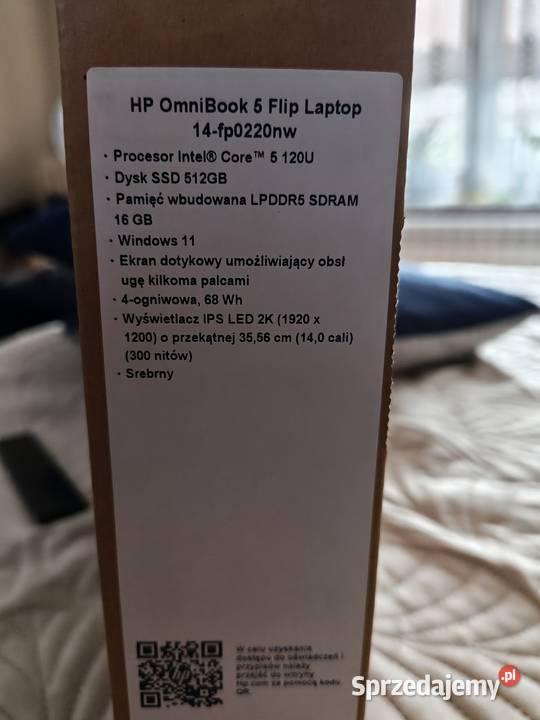laptop hp omnibook 5 flip x360 14fp0220nw intel Janowiec Wielkopolski
