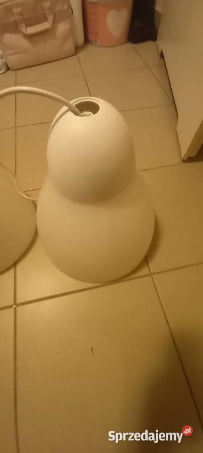 Sprzedam dwa żyrandole plastikowe firmy Ikea Warszawa sprzedam