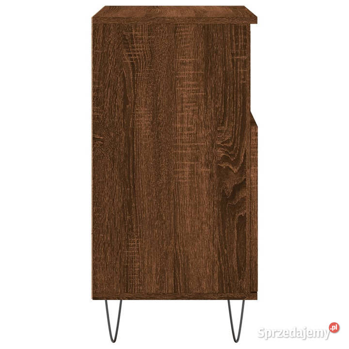 Komoda brązowy dąb 60x35x70 materiał Warszawa