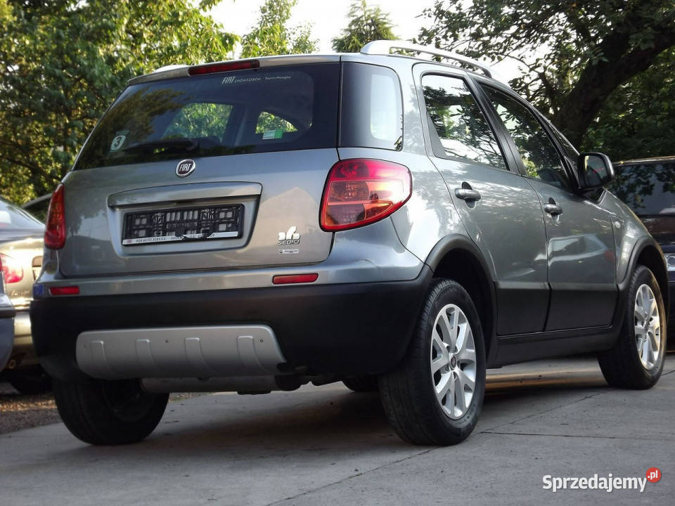 Fiat Sedici 574X4 KrajowyBEZWYPADKOWY1właść elektrochrom. lusterka boczne małopolskie Skawina sprzedam
