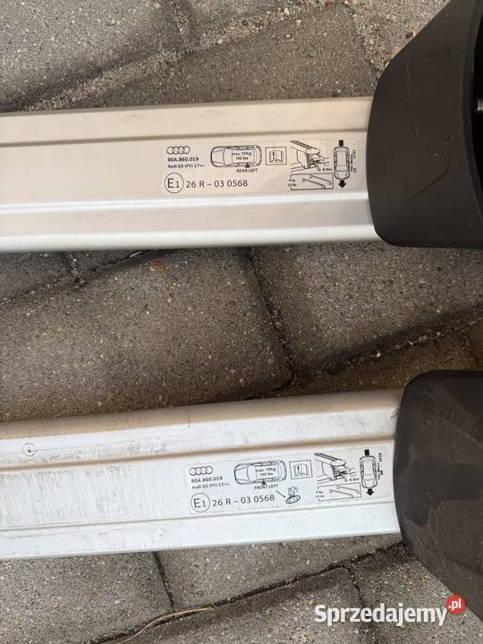 Belki dachowe Audi Q5 Grodzisk Wielkopolski