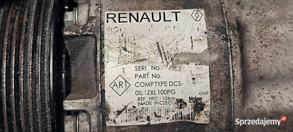 SPRĘŻARKA KLIMATYZACJI RENAULT MASTER III kujawsko-pomorskie Lipno