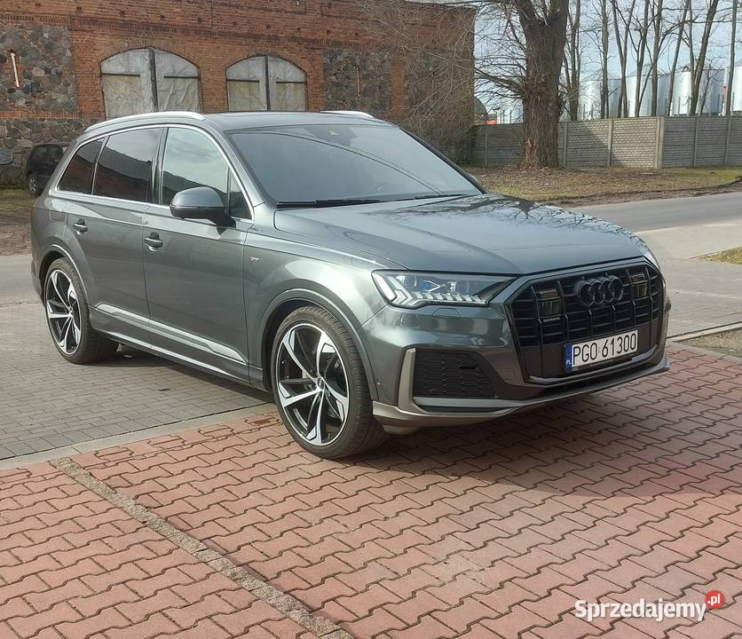 Audi Q7 30 tdi noktowizor headup webasto masaże wielkopolskie Ruchocice