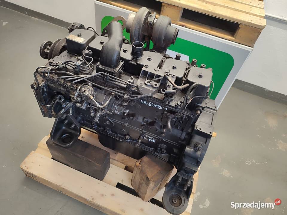 Silnik kompletny KOMATSU SAA6D102E2 Wilkowo
