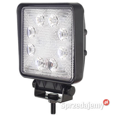 LAMPA ROBOCZA LEDOWA PROSTOKĄTNA 8 LED 1236V