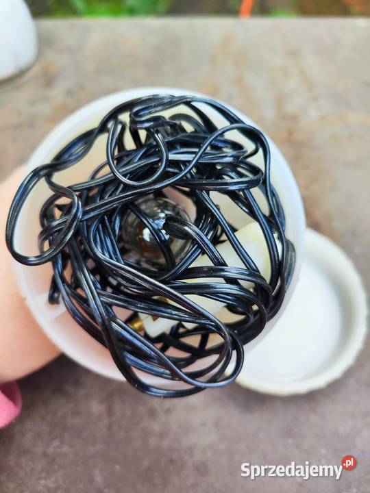 Stara lampa wisząca z dawnych lamp łódzkie