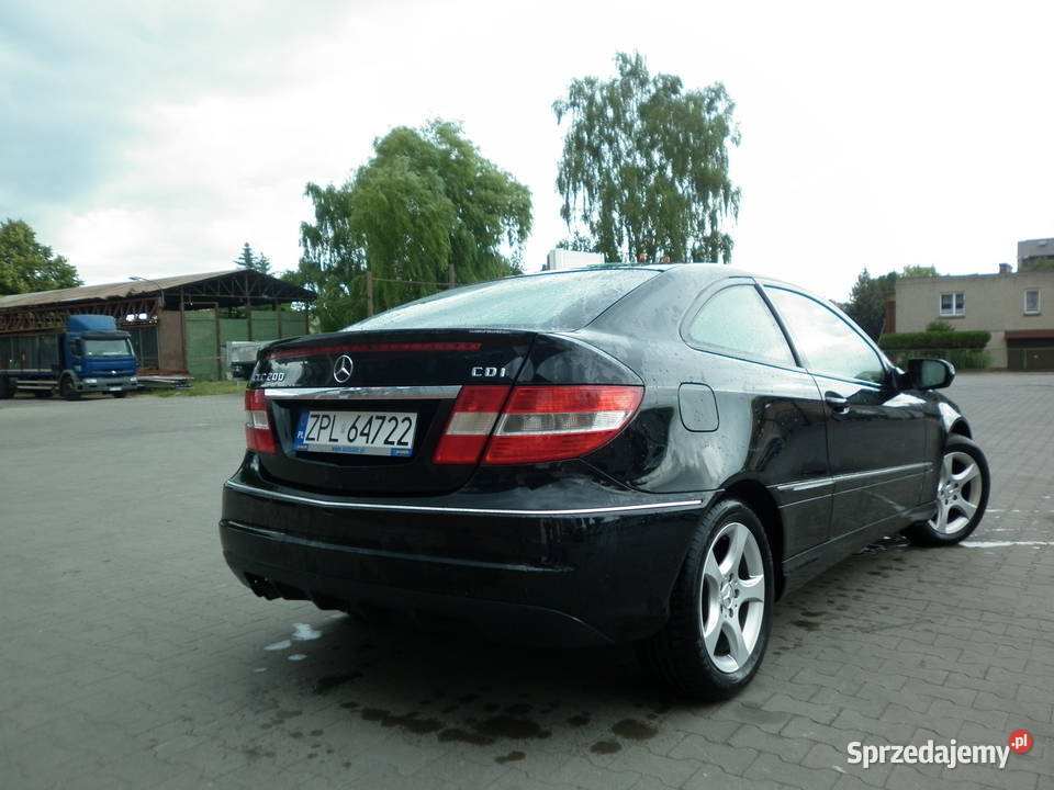 Mercedes CLC mały przebieg Sportowy / Coupe Pilchowo