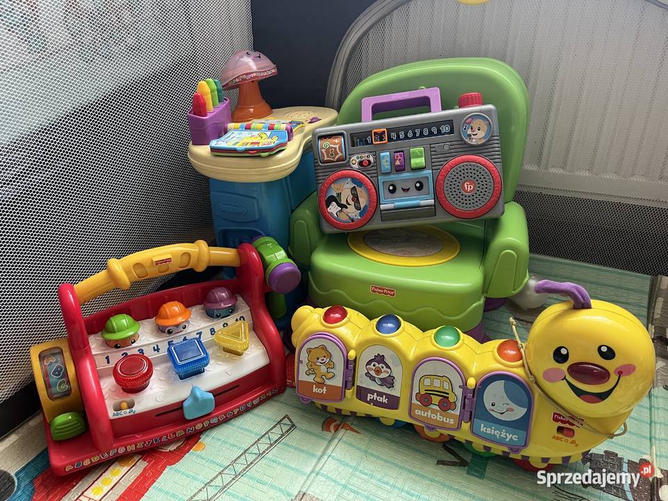 Sprzedam zestaw zabawek Fisher Price Dla niemowląt Jemielno