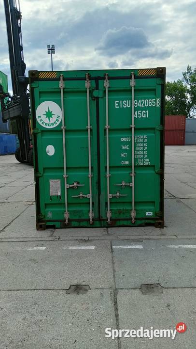 SPRZEDAM UŻYWANE Kontenery morskie 40HC CW 12 lubelskie Lublin