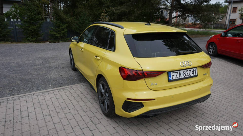 Audi A3 Sportback super stan Gwarancja 8Y 2020 Zielona Góra