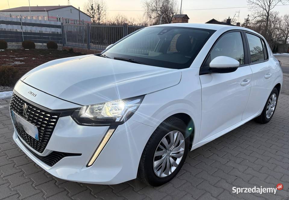 Peugeot 208 2021 r niski przebieg Turek