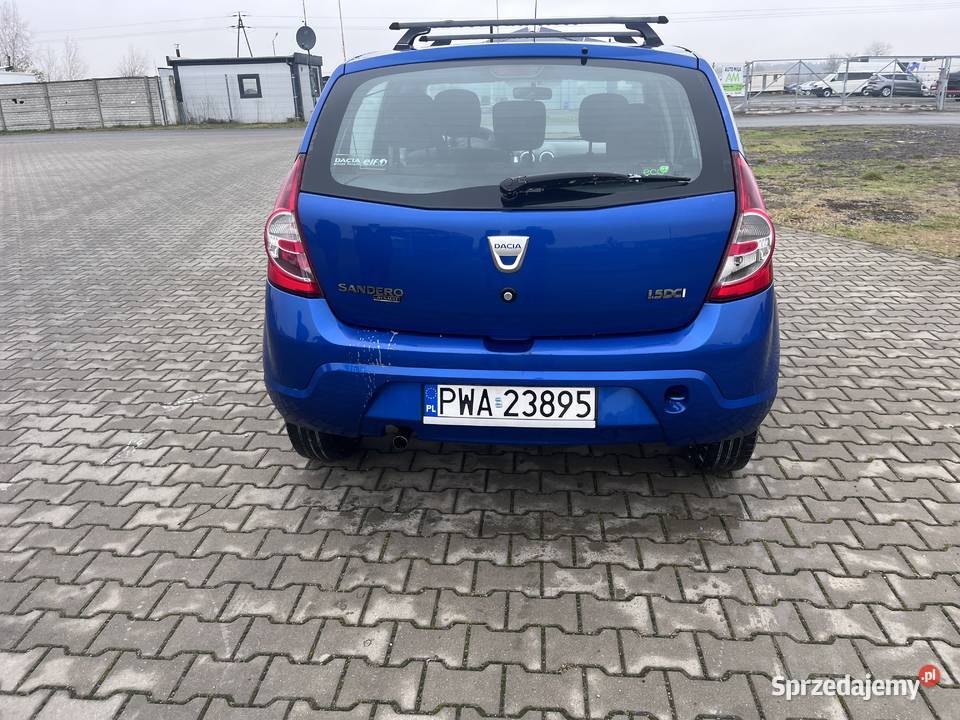Dacia Sandero 15 dCi 2009 Sandero Skoki