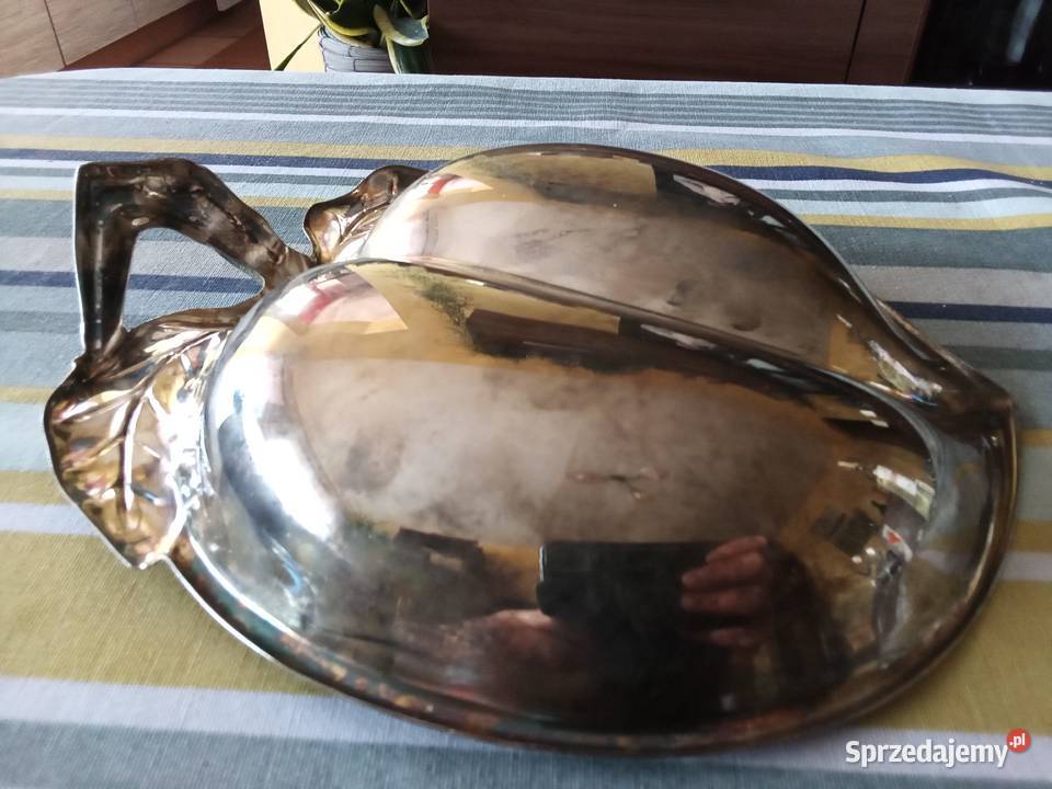 Prl patera owoc plater art deco Łódź