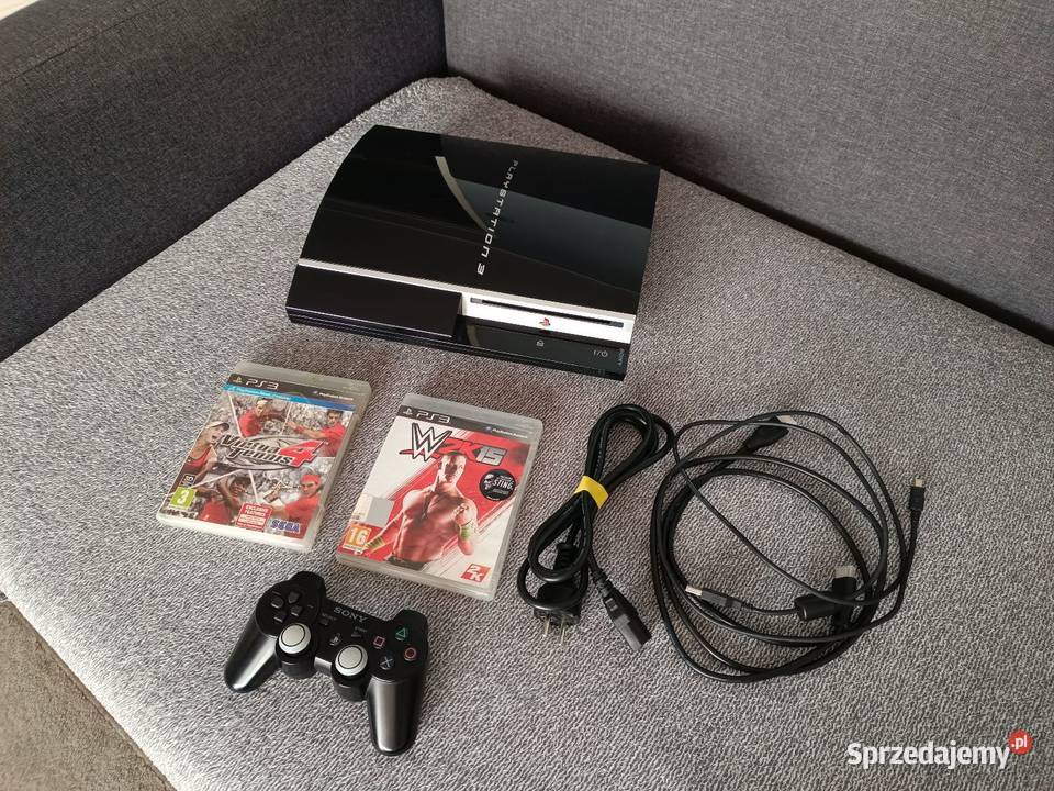 Sony PlayStation 3 3 CECHJ04 40GB 2 gry