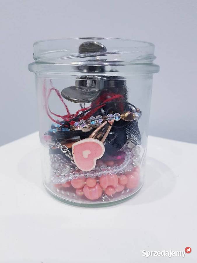 Dziecięcy słoik z biżuterią mystery jar Akcesoria Dąbrowa Górnicza