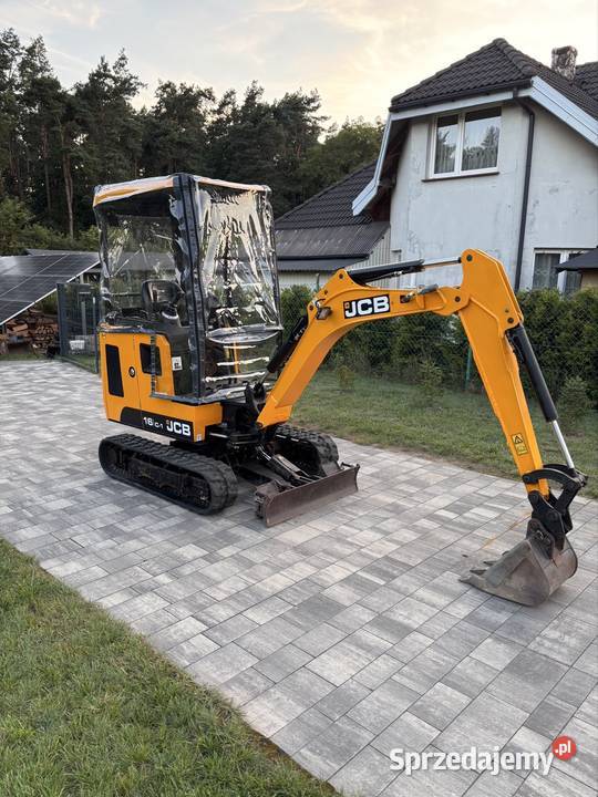 Minikoparka JCB 16c1 nie Głogowo sprzedam