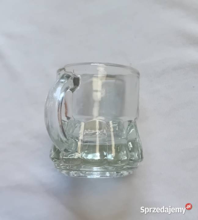 Kieliszki z uszkiem do sznapsa Vintage Antyki, Sztuka, Kolekcje Koźminek