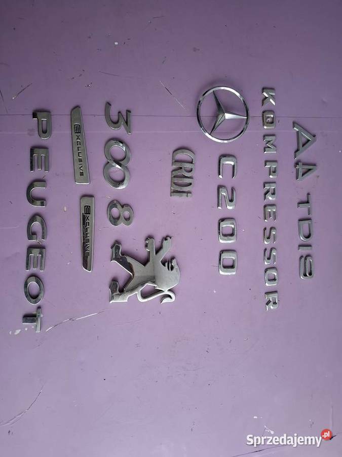 Napis Logo Literki Bugattii Indigo 4Motion Motoryzacja Skawina sprzedam