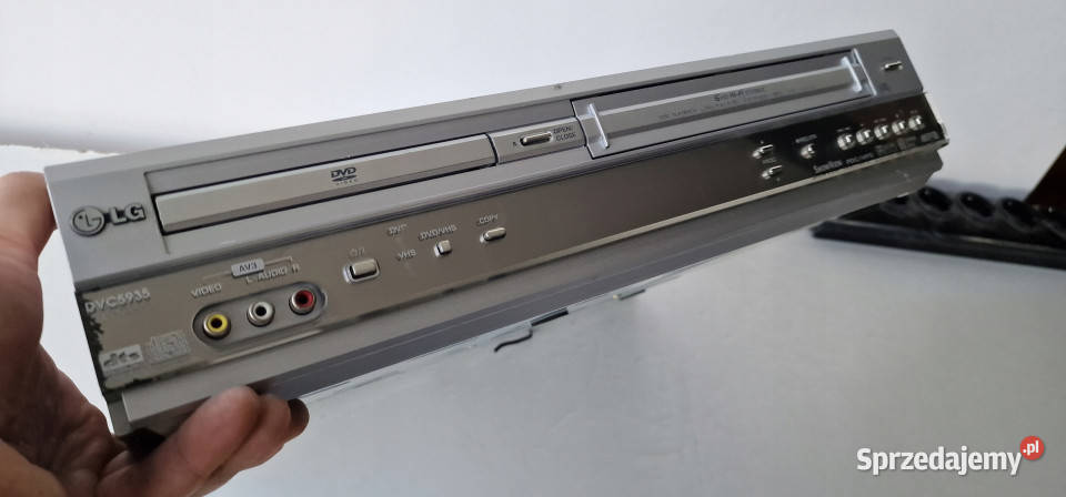 Video magnetowid DVD VHS KOMBO LG DVC5935 CD MP3 Magnetowidy Międzychód