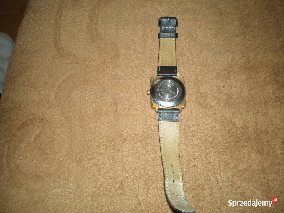 Zegarek męski Glashutte w złotym kolorze Używany Piekary Śląskie