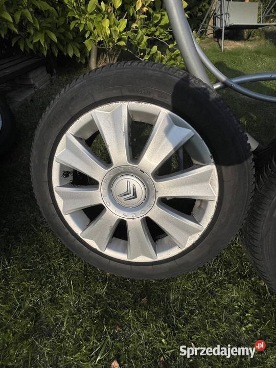 Oryginalne felgi Citroen 17 opony zimowe Kleber Częstochowa