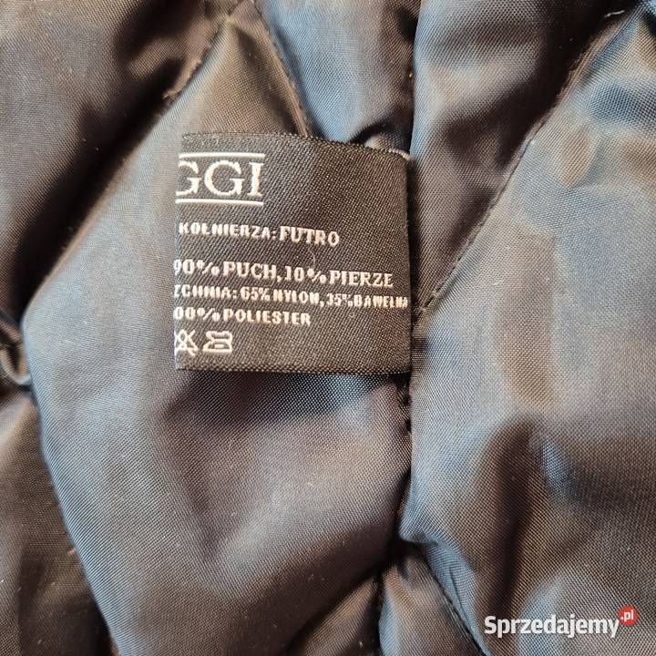 Kurtka jesienna damska z futrem królika Wiosenna/Jesienna  Brzesko