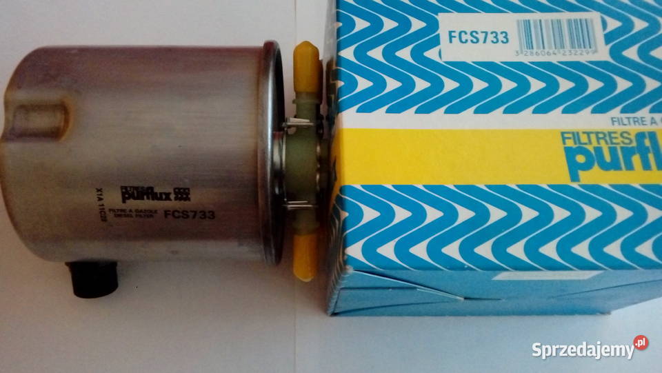 Filtr paliwa PURFLUX FCS733 DACIA 15DCi z otwna Filtry sprzedam