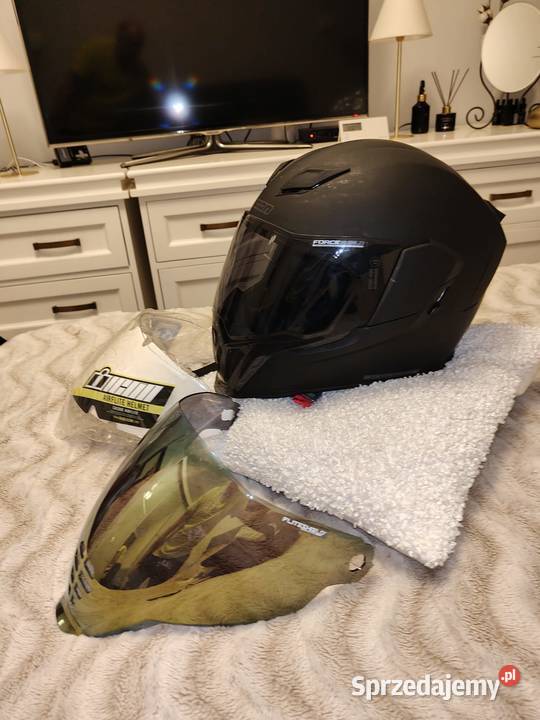 Kask motocyklowy Icon Airflite Black Dark XL kujawsko-pomorskie