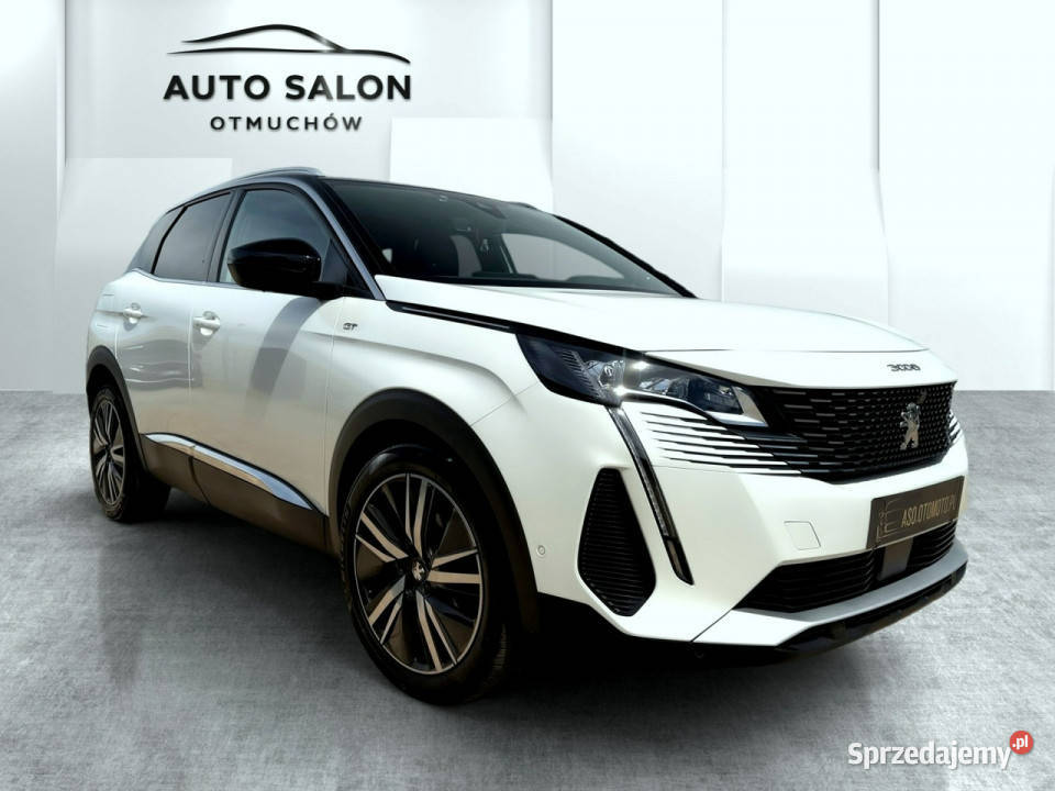 Peugeot 3008 GT kamery skóra MASAZE nawi FUL LED Rok produkcji 2022 Otmuchów