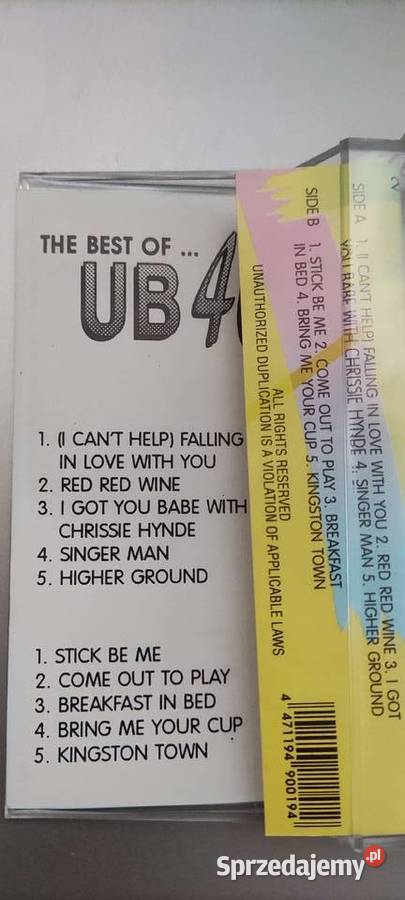the best of UB 40 pop Płyty i kasety Gliwice