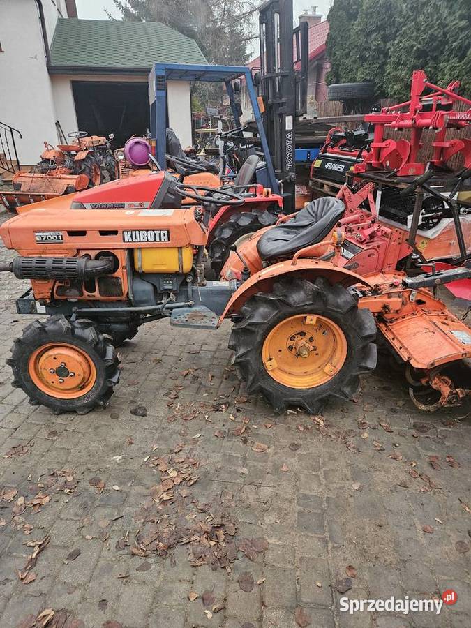 Kubota B7001 4x4 z glebogryzarką aste iseki tm Rożno-Parcele sprzedam