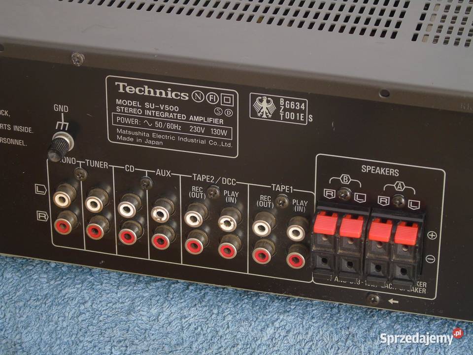 Wzmacniacz Technics SUV500 sprawny i mocny podkarpackie Jasło sprzedam