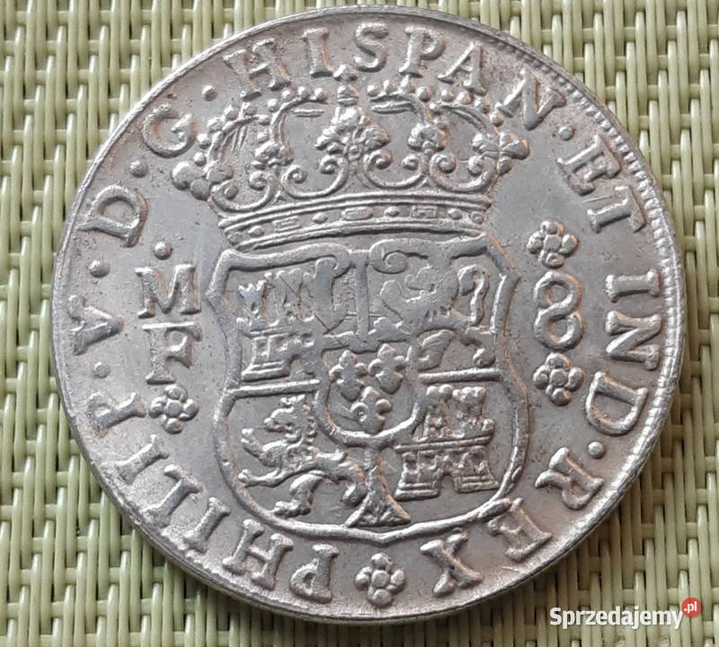 MonetaNumizmatKopia 8 REALI 1741 PHILIP V 8 Pruszków