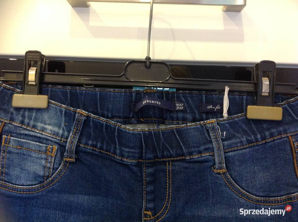 Spodnie Legginsy Jeans Damskie Reserved rozmSM Reserved Nowa Sól sprzedam