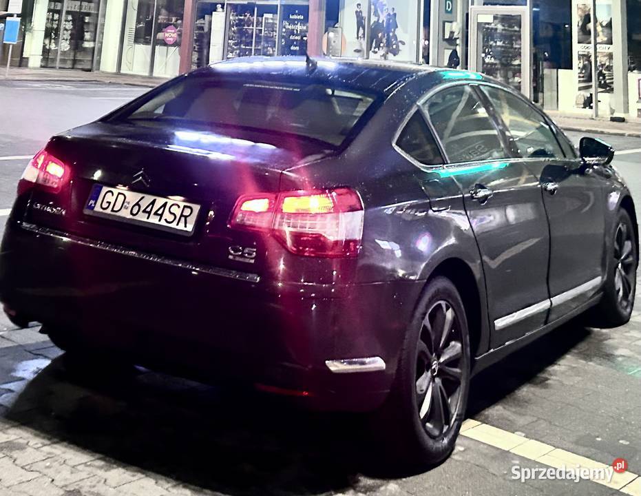 Citroen C5 x7 Exlusive 16 LPG czarny Gdańsk