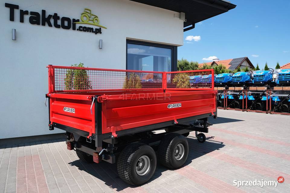Przyczepa rolnicza dwuosiowa 25T z kiprem i podkarpackie Tajęcina sprzedam