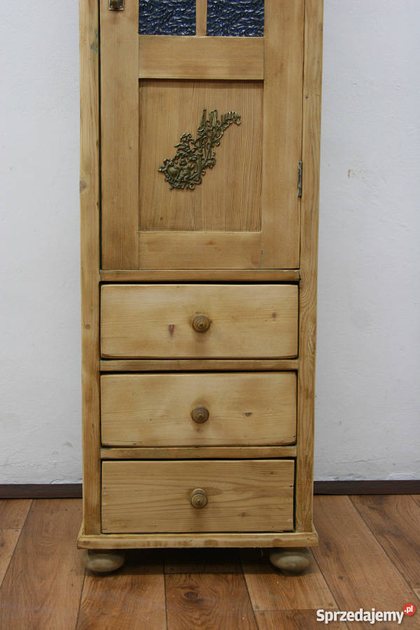 Słupek Secesyjny Oczyszczony Antyk antykimarki Marki