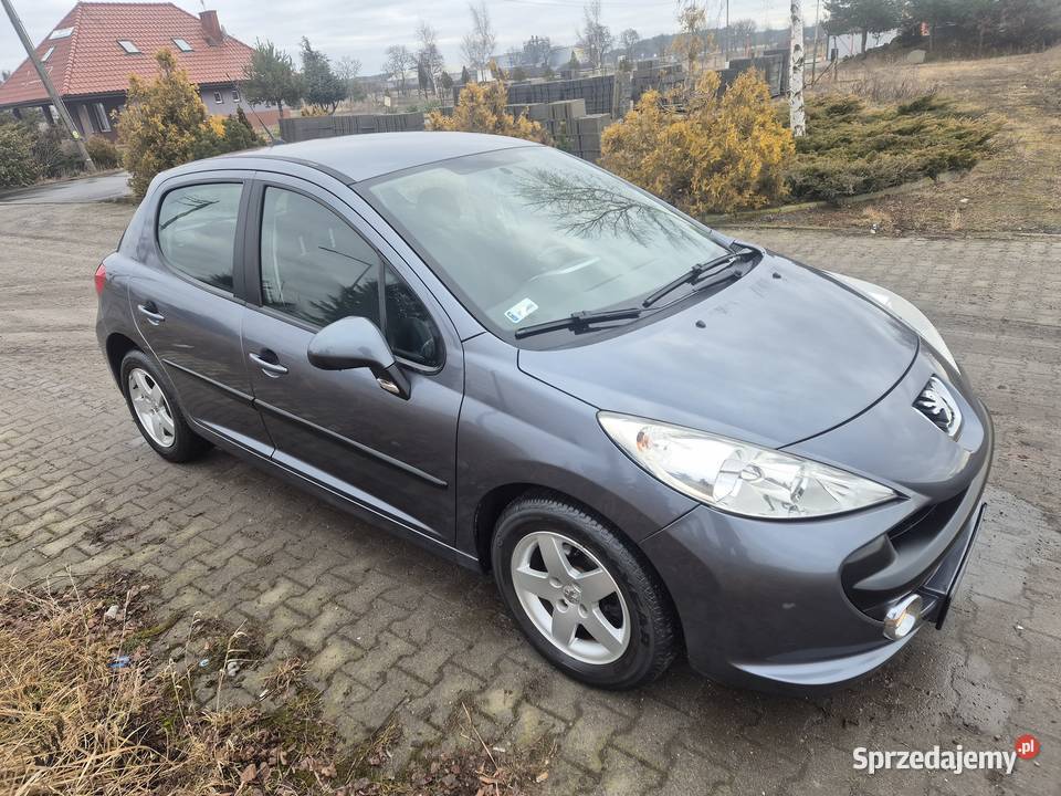 Peugeot 207 5Dzwiowy 2008 96 przebieg Zadbany Legnica
