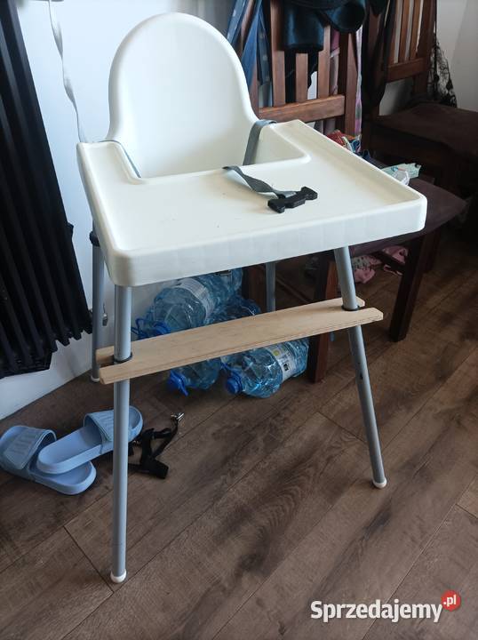 Ikea krzesełko do karmienia dziecięce Antilop Czerwonak