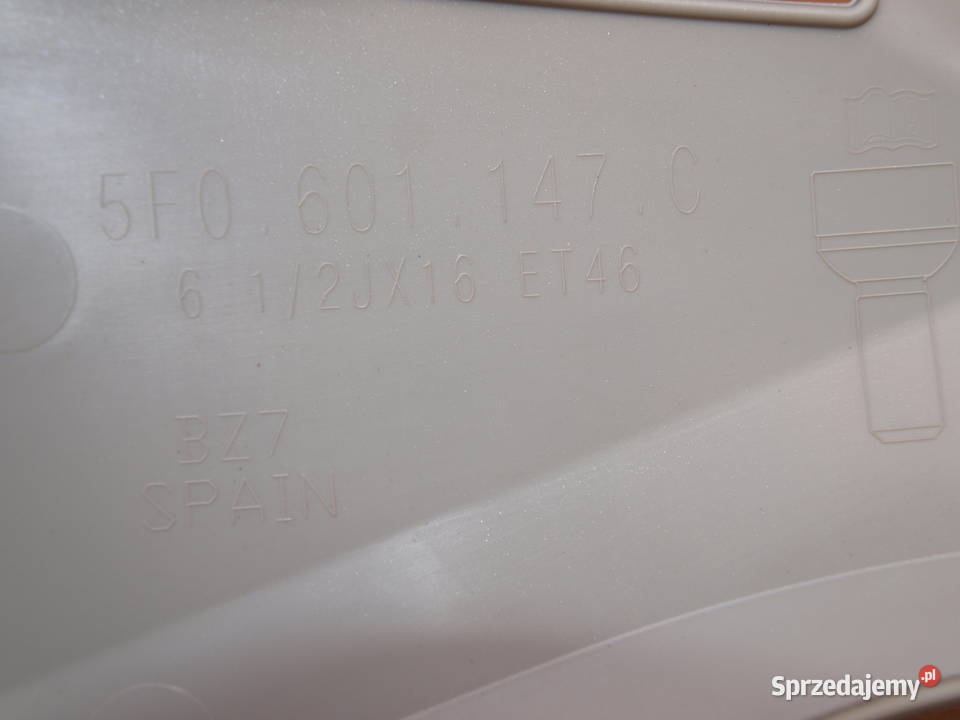 Seat kołpaki 16 oryginalne komplet 4 sztuki