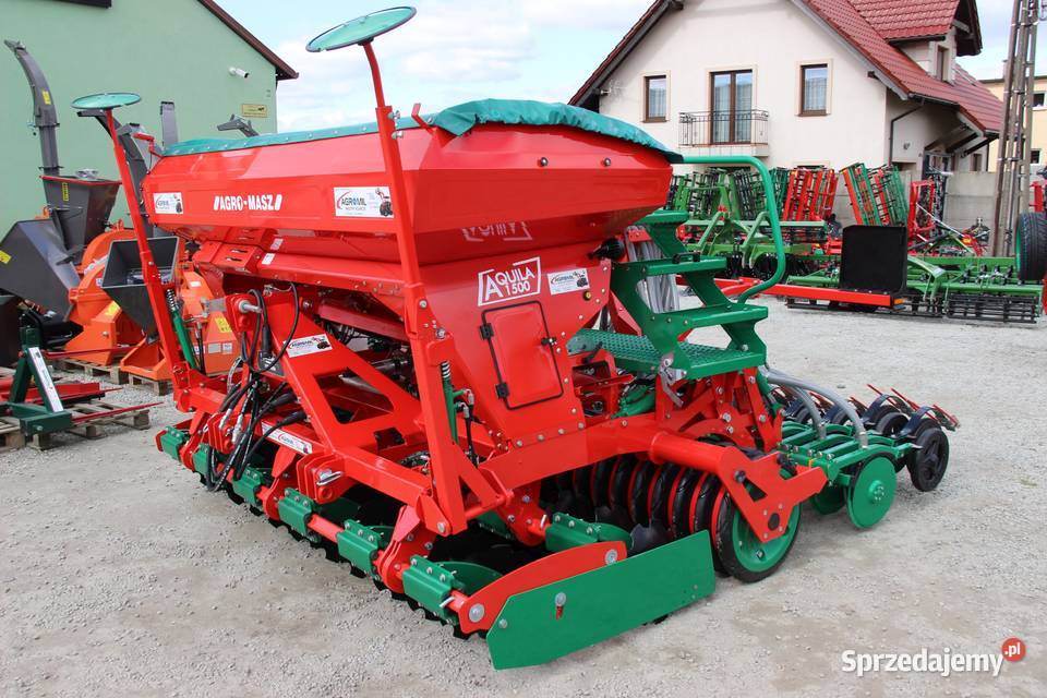 Zestaw uprawowo siewny Aquila Compact agregat