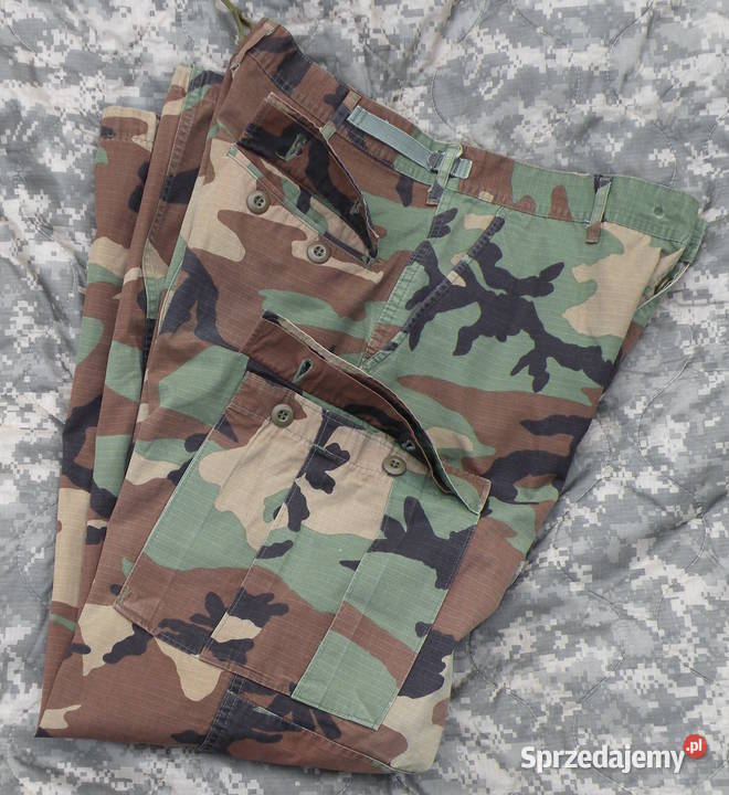 Spodnie BDU woodland medium long ripstop dolnośląskie Wrocław