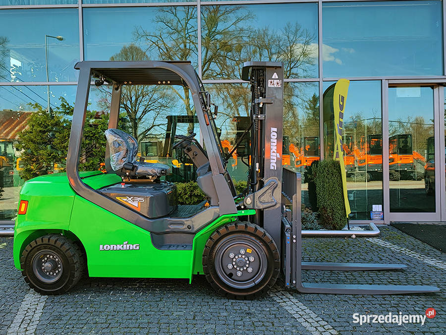 Elektryczny wózek widłowym NOWY 3500 Lonking Kęty