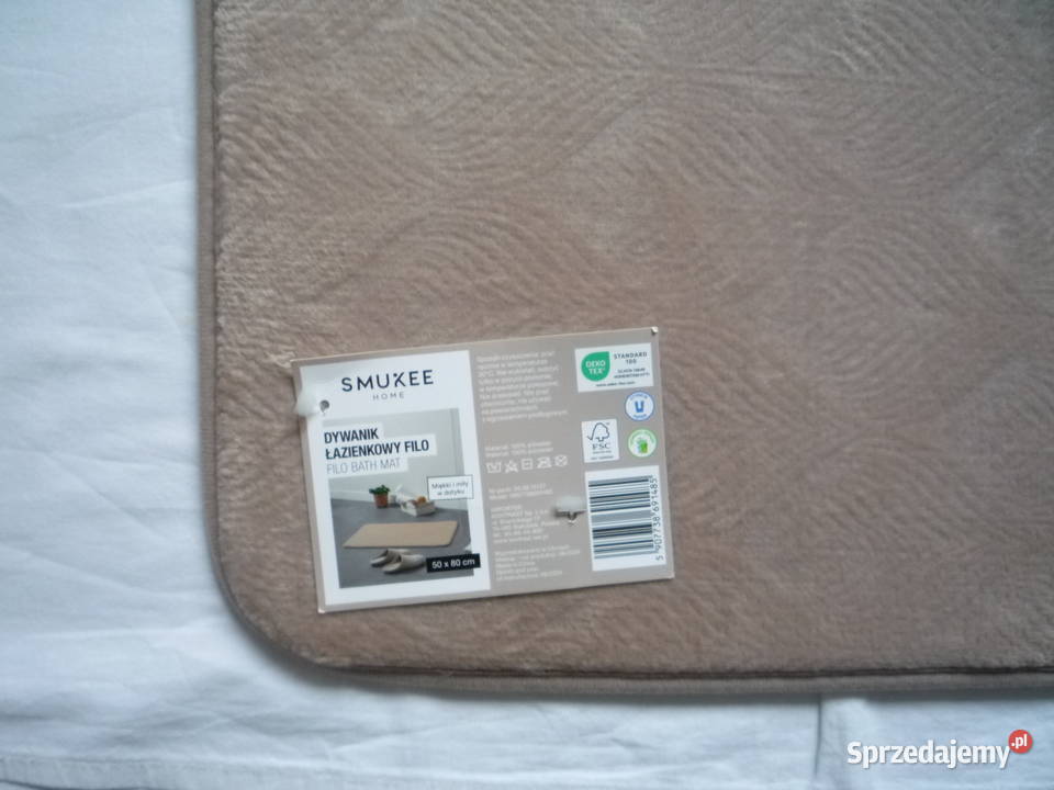 Smukee Nowy Dywanik łazienkowy 50 x 80
