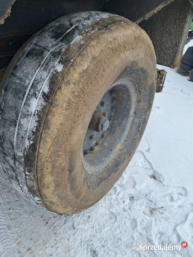Przyczepa skorupa budowlana Brochard 10 ton nieuszkodzony Radom
