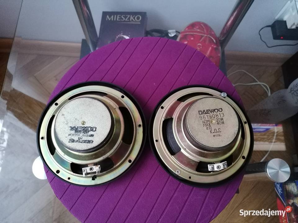 GŁOŚNIKI TYL DEAWOO NUBIRA 16 Z MASKOWNICAMI Pozostałe Łódź