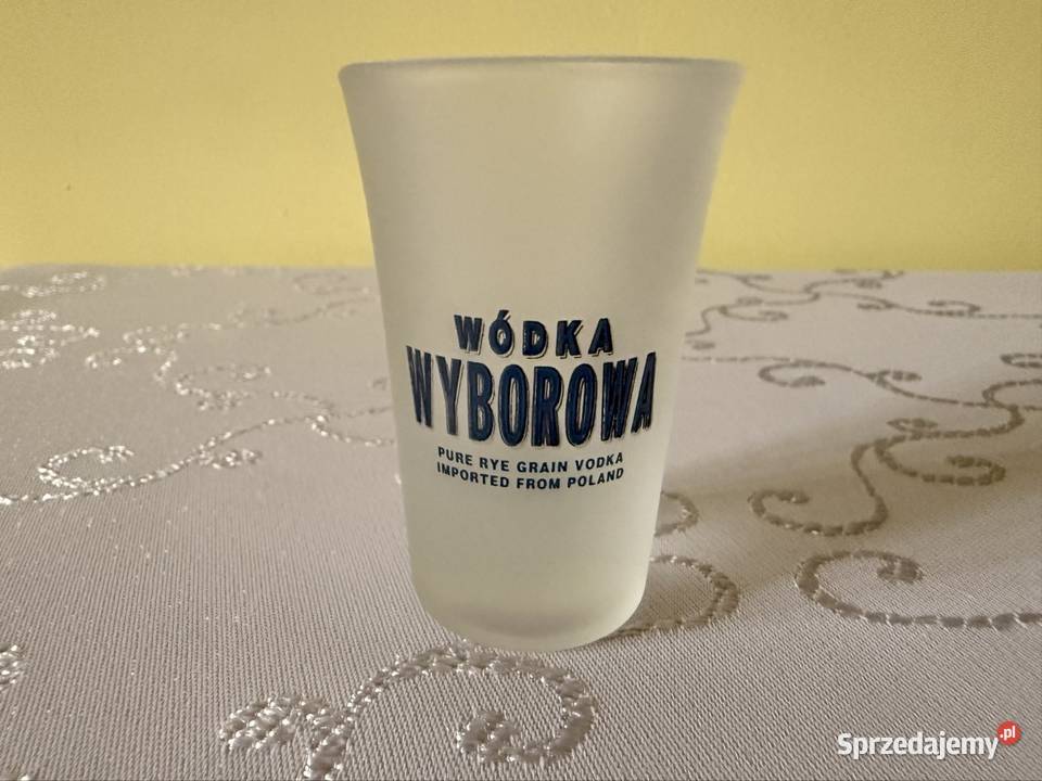 Kieliszek Mleczny Wódka Wyborowa Szklany śląskie Czerwionka-Leszczyny