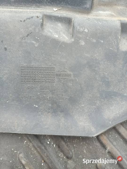 Osłona pasa przedniego nissan primera P12 osobowe Pozostałe